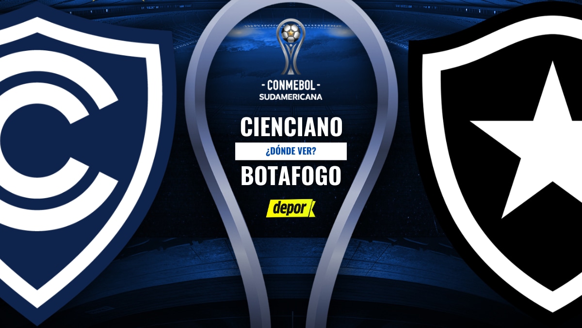 Cienciano vs. Botafogo se enfrentan por la ida de los octavos de final de la Copa Sudamericana 2026, con la transmisión de ESPN vía Disney Plus Premium, DIRECTV, DGO y Claro TV. (Diseño: Depor)