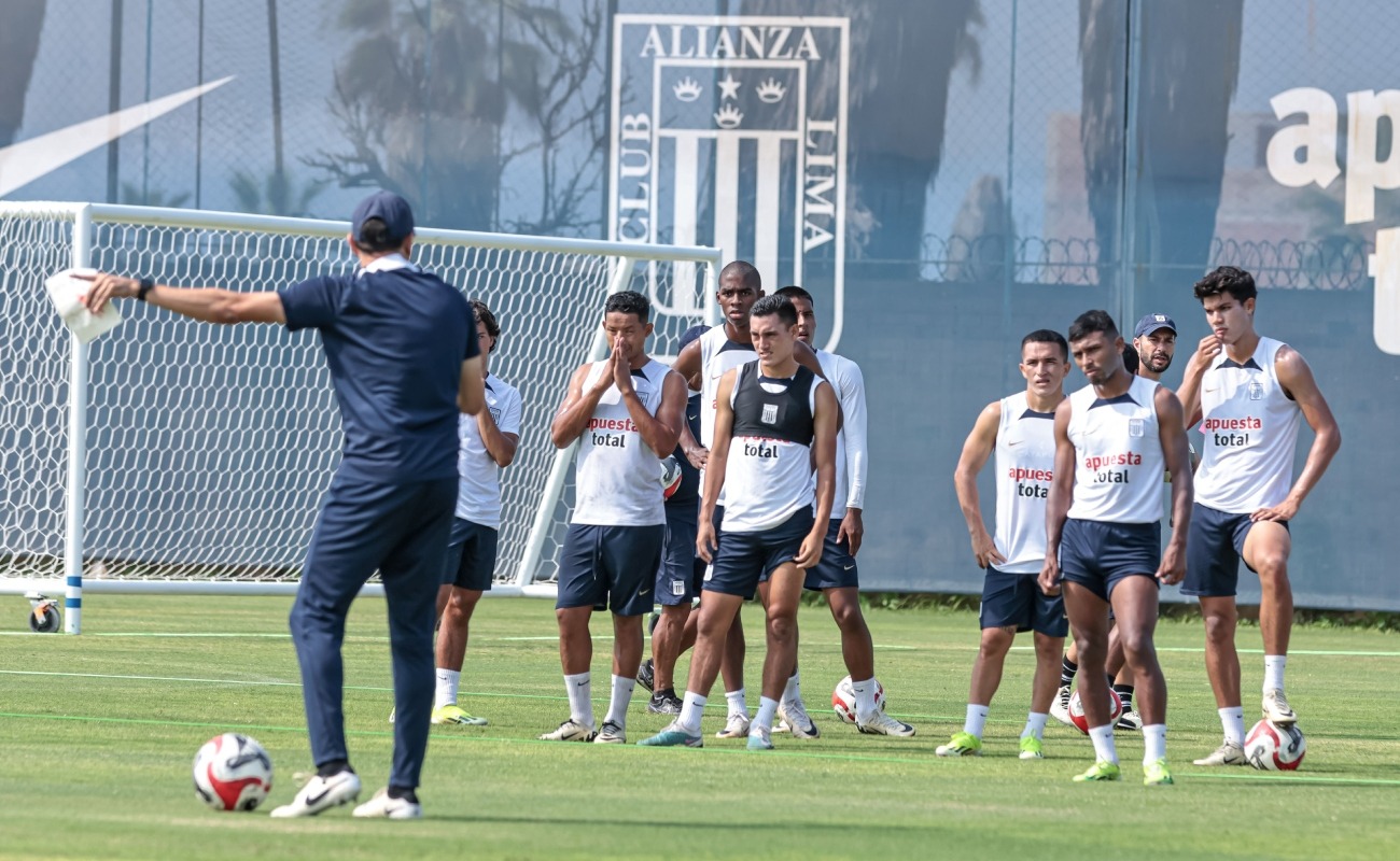 Alianza Lima sigue trabajando para enfrentar a Los Chankas por el Apertura (Foto: Prensa AL)