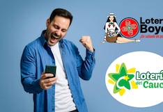 Resultados, Lotería de Boyacá y del Cauca: números ganadores del 21 de diciembre