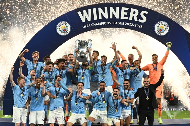 El Manchester City aún no tenía una Champions League en sus vitrinas. Sumó la primera tras ganarle al Inter de Milán.