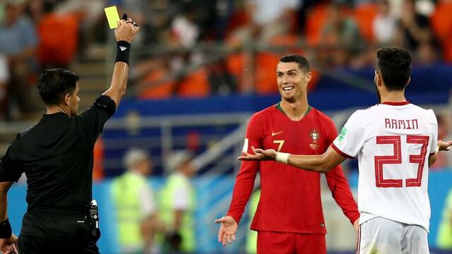 "El codazo de Cristiano Ronaldo era roja": Queiroz criticó al árbitro y el VAR en el Mundial Rusia 2018