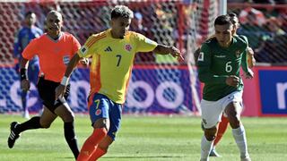 Video y resumen: Colombia vs. Bolivia (0-1) en el Alto por las Eliminatorias