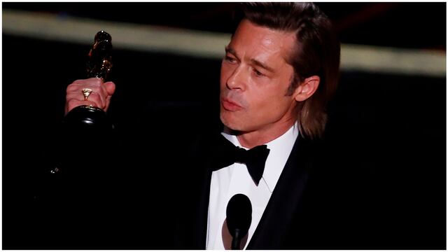 Oscar 2020: Brad Pitt gana su primer Oscar a Mejor Actor Secundario