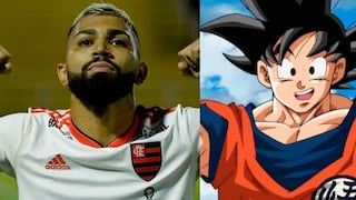 Dragon Ball Super | 'Gabigol', delantero de Flamengo, le rinde tributo a Goku con impresionante tatuaje