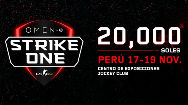 OMEN Strike One: ya comenzaron las inscripciones para el torneo de CS:GO más grande de Perú