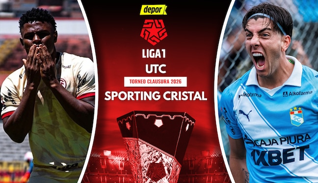 Sporting Cristal vs. UTC se enfrentarán por el Torneo Clausura. (Composición: Depor)
