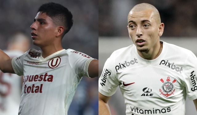 Universitario visitará este martes a Corinthians, por el duelo de ida de los play-off de la Copa Sudamericana. (Foto: Composición)