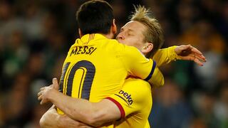 Leo encontró al fin su mejor socio: el mejor De Jong se rinde ante Messi