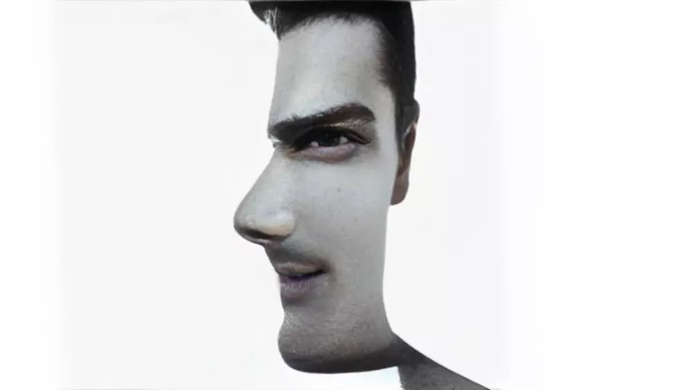 Descubre cómo eres con decirnos si ves que el hombre está de frente o de perfil (Foto: GenialGuru).