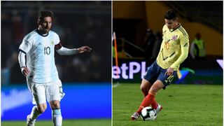 Argentina vs. Colombia: fecha, canales TV y hora del partido por fecha 1 de Copa América 2019
