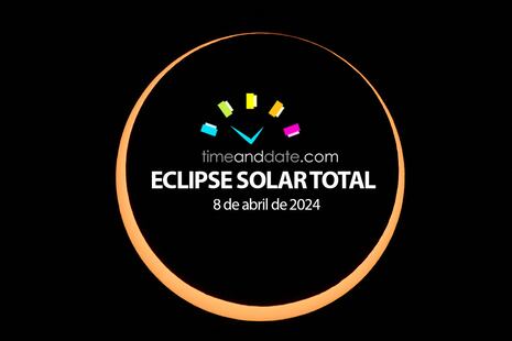▷ Time and Date EN VIVO - cómo se vio el Eclipse Solar Total por streaming desde USA y México