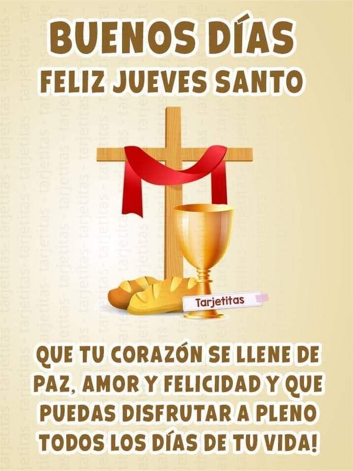 Mejores imágenes para compartir el Jueves Santo (Foto: internet)
