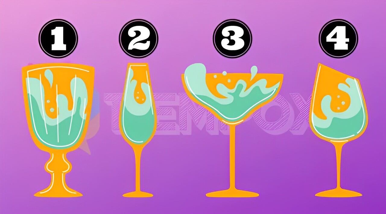 Descubre por qué te envidian las personas según la copa que elijas en esta imagen (Foto: GenialGuru).
