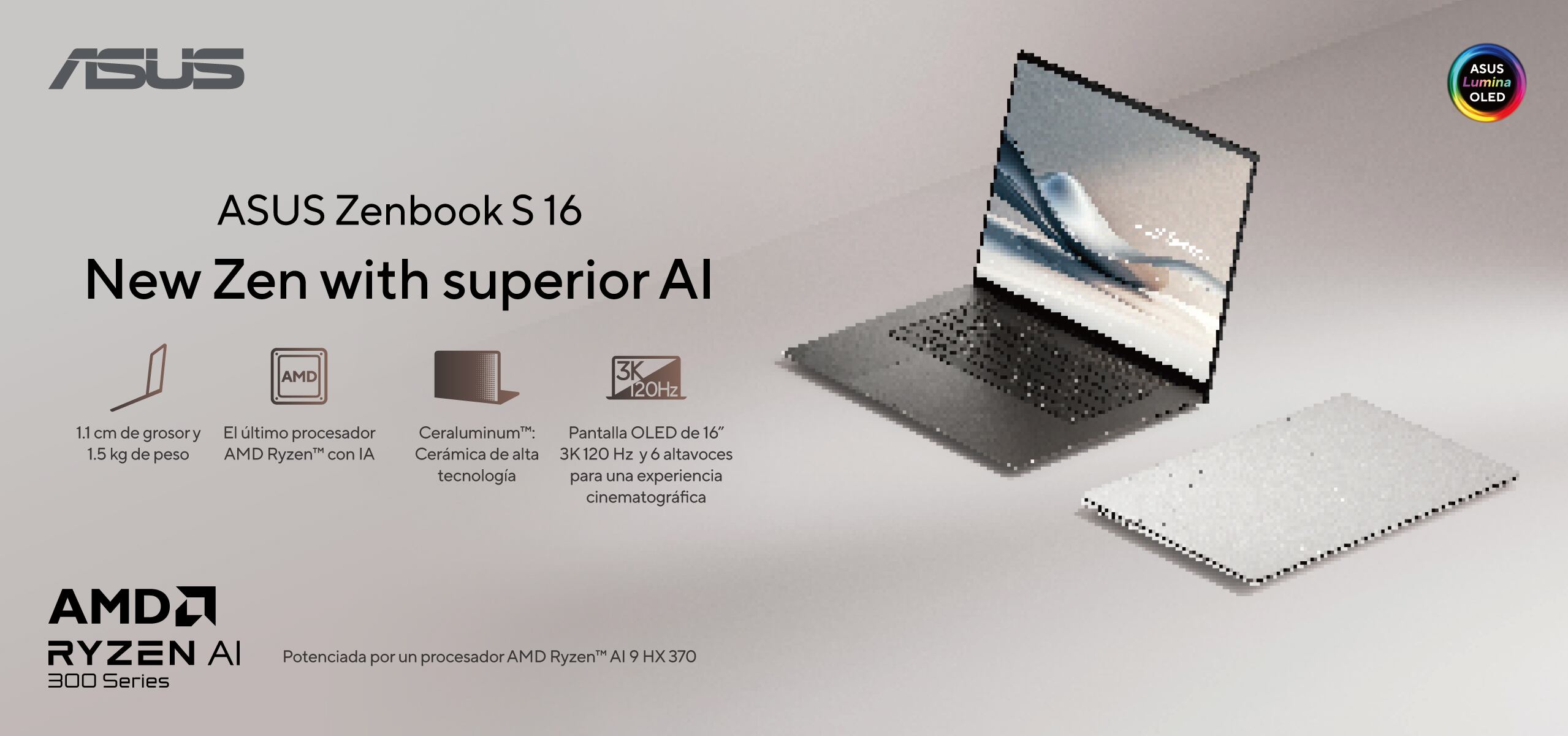 Nueva ASUS Zenbook S 16 (Foto: Difusión)
