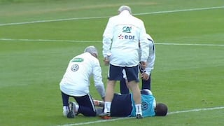 Alerta en Francia: Kylian Mbappé abandonó entrenamientos por lesión al tobillo