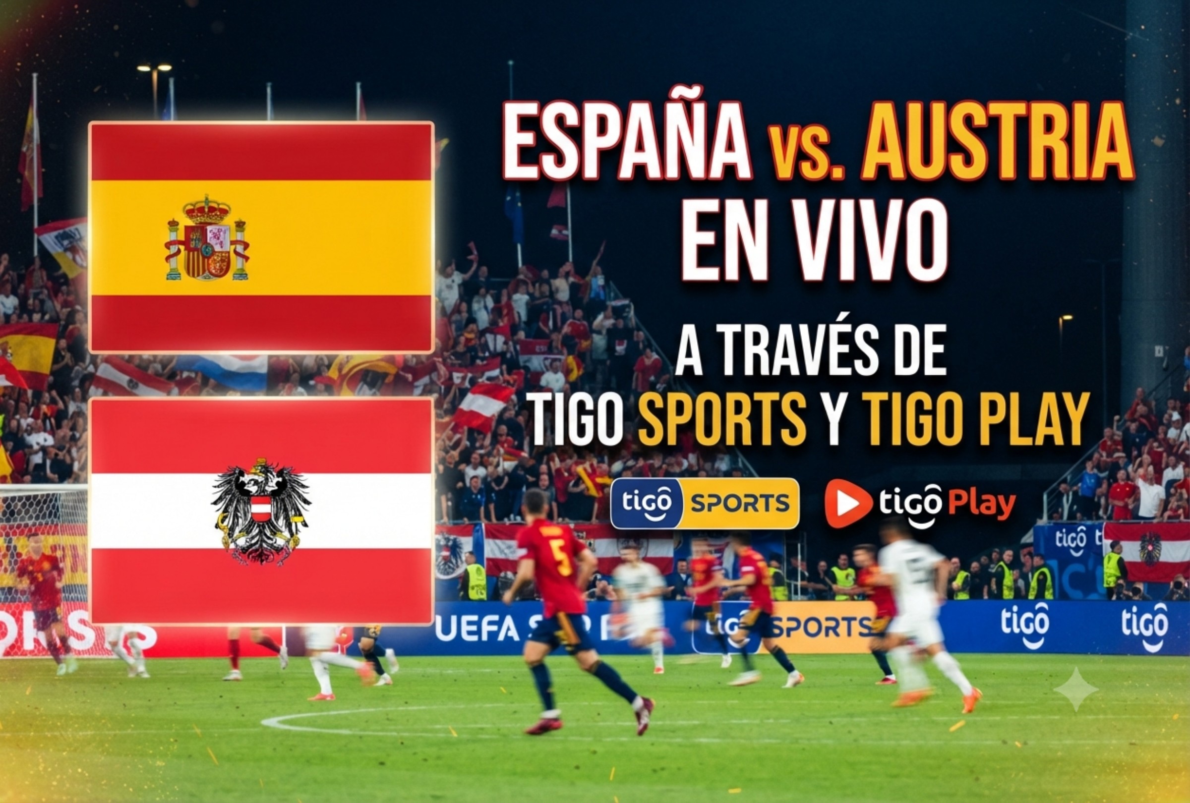 España y Austria se enfrentan este jueves 2 de julio en Los Ángeles por los dieciseisavos de final del Mundial 2026. (Foto: Imagen creada por Depor usando Gemini)