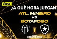 ¿A qué hora juegan Atlético Mineiro vs. Botafogo por la final de la Copa Libertadores?