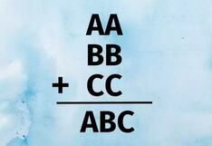 Desafío matemático: descubre los valores de A, B Y C en la ecuación AA + BB + CC = ABC
