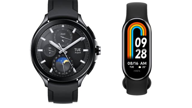 Xiaomi Smart Band 8 y Xiaomi Watch 2 Pro en Perú: características y precio
