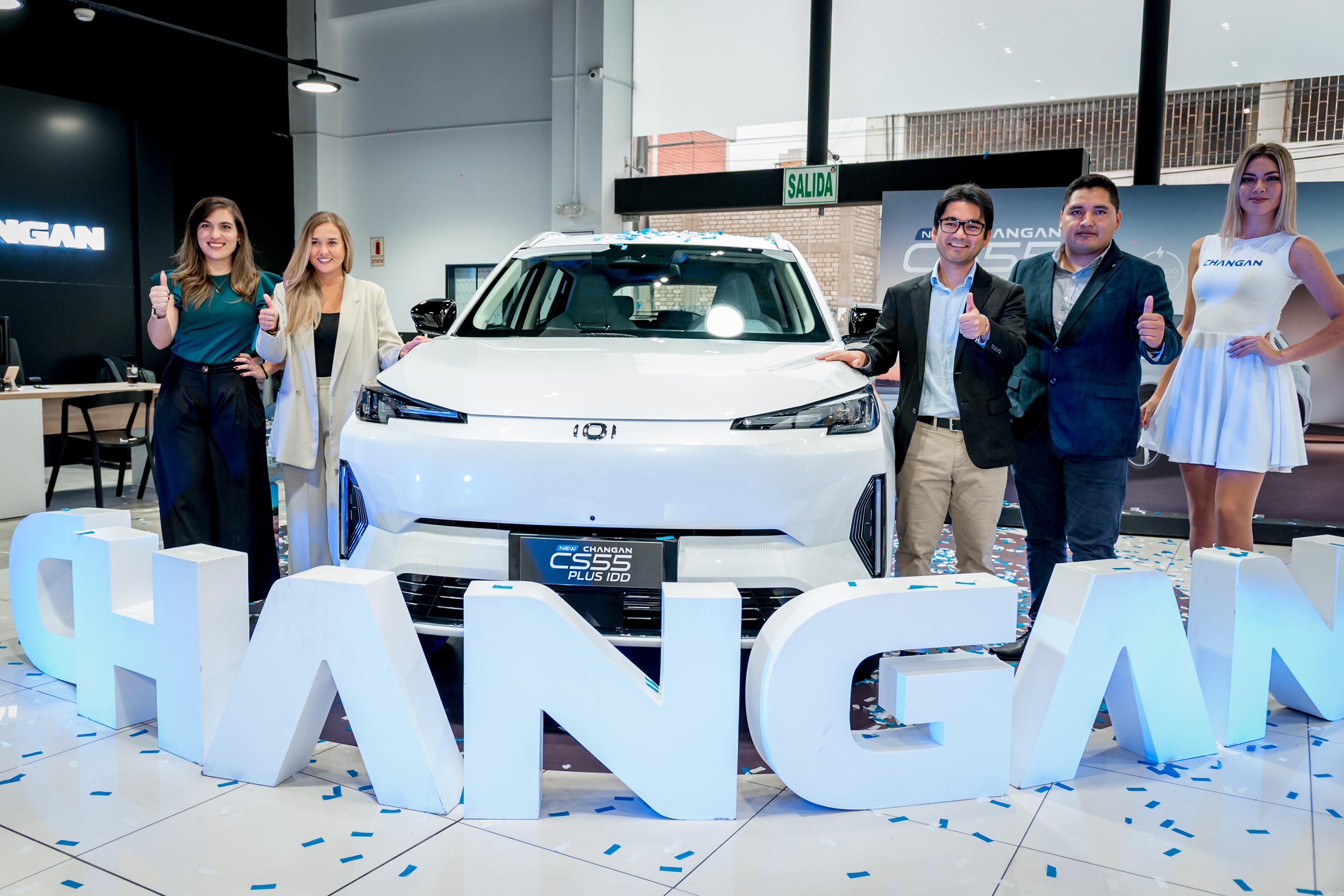 Changan ofrece bajas emisiones de CO2 a bordo del nuevo CS55 Plus iDD con manejo dual inteligente. (Difusión)