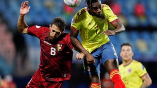 Tablas en el marcador: Colombia y Venezuela igualaron (0-0) por Copa América