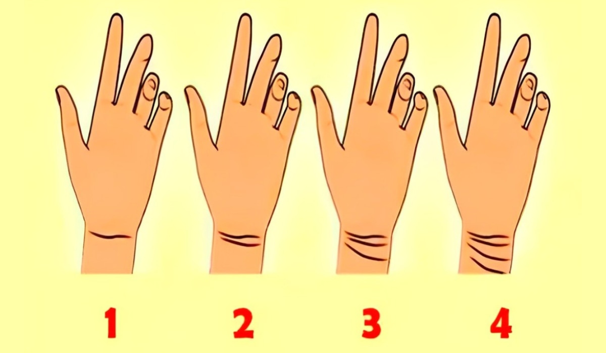 Test de personalidad: descubre cómo será tu futuro según cuántas líneas o arrugas observas en tu muñeca (Foto Namastest).
