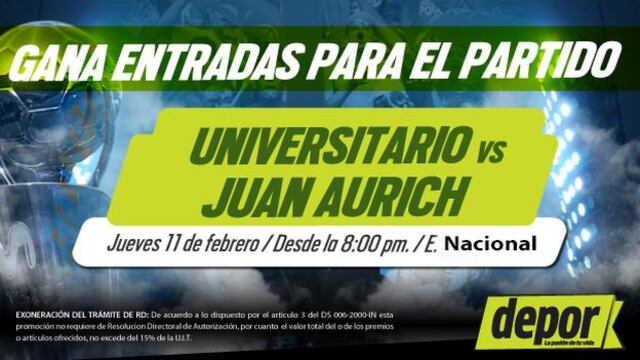 Universitario de Deportes vs. Juan Aurich: Depor te regala entradas dobles