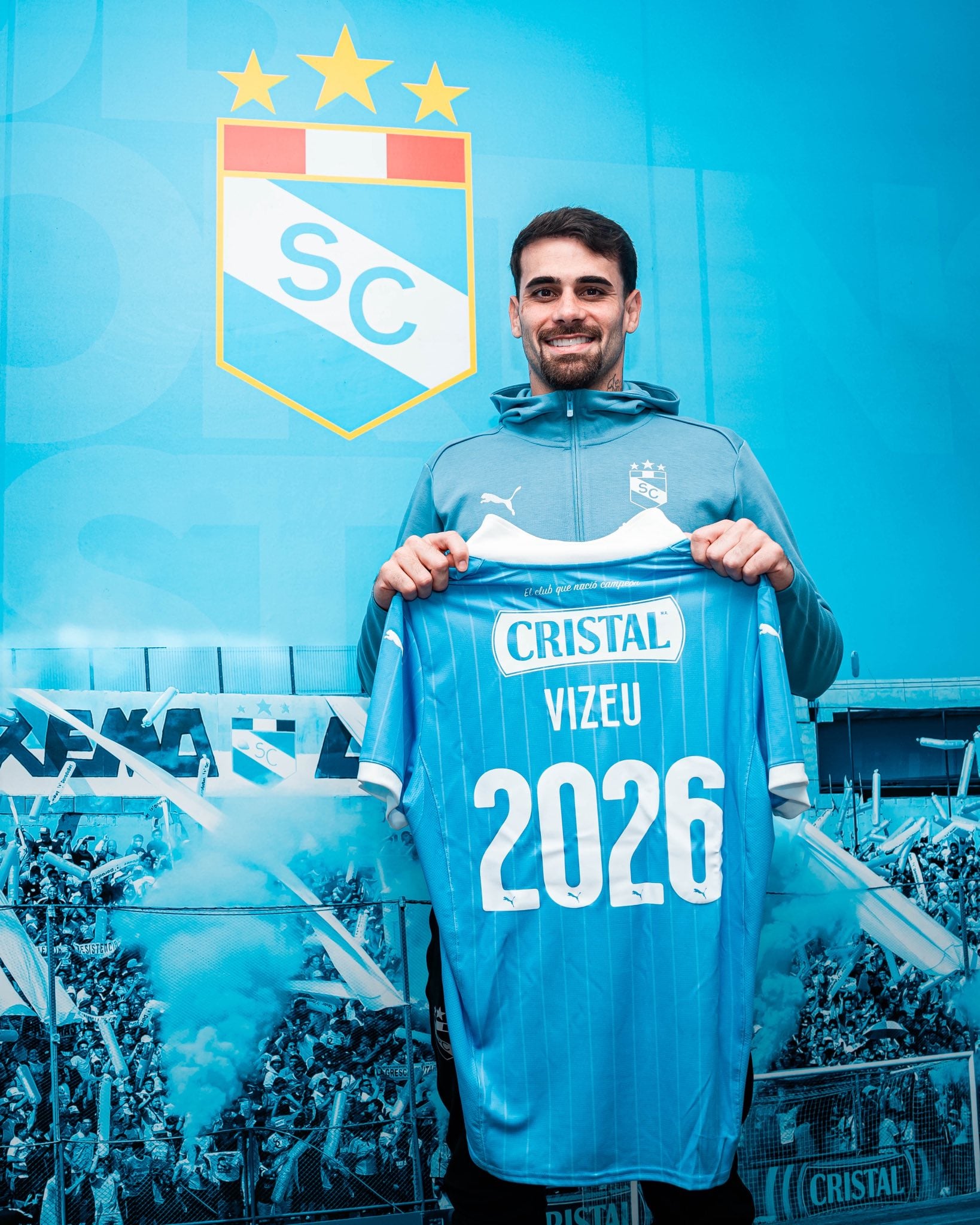 Felipe Vizeu tiene contrato hasta finales del 2026. (Foto: Sporting Cristal)