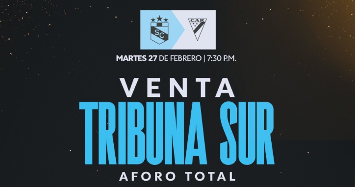 La Tribuna sur del Estadio Nacional fue habilitada para el Sporting Cristal vs. Always Ready. (Foto: Twitter)