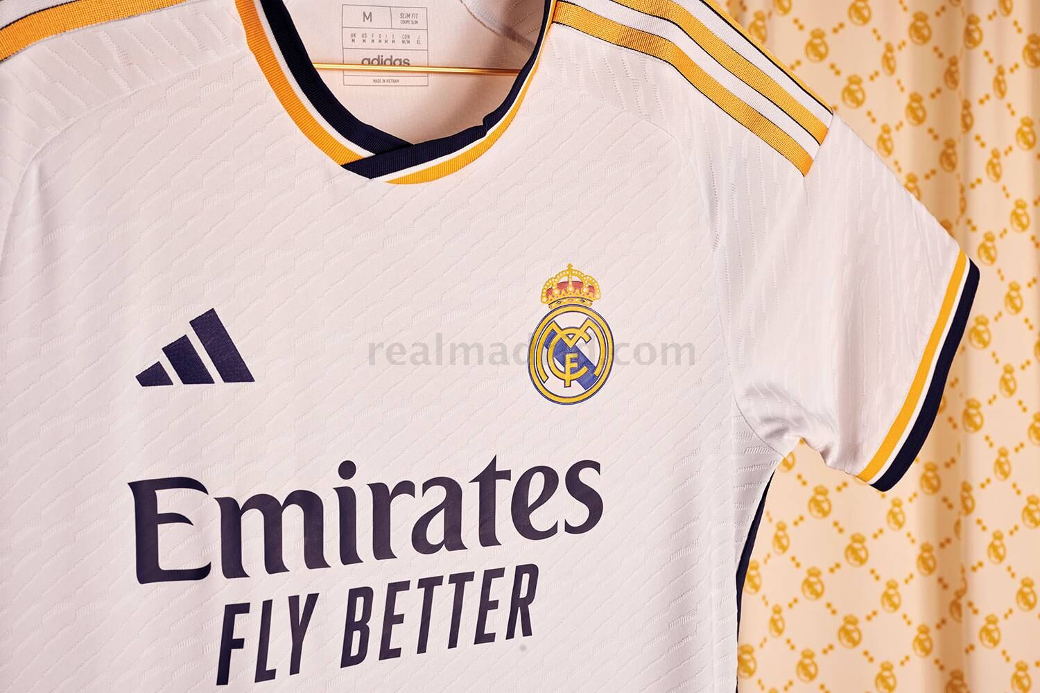 Así luce la nueva camiseta del Real Madrid. (@Real Madrid)