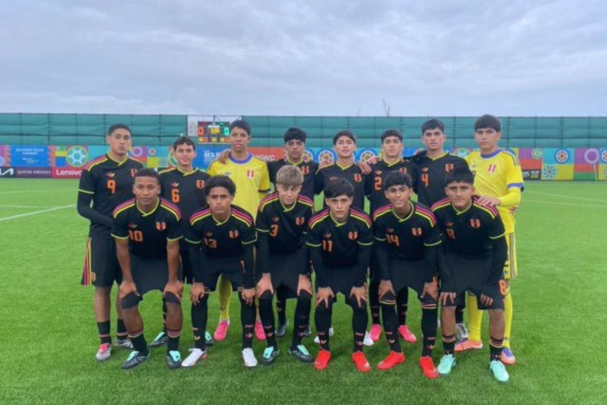 Selección peruana Sub 15 quedó entre los 18 mejores del mundo (Foto: @LaBicolor)