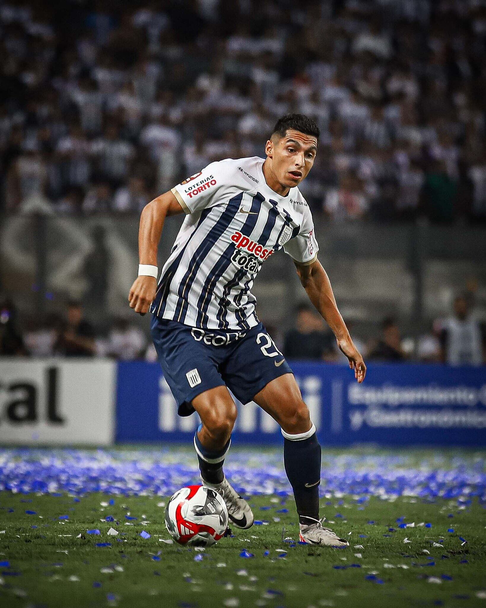 Kevin Serna no llegó a completar los 90 minutos del partido ante la 'U'. (Foto: Liga 1 Te Apuesto)