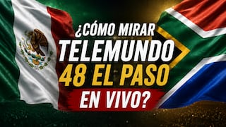 ¿Cómo mirar Telemundo 48 El Paso EN VIVO, México vs. Sudáfrica por el Mundial de Fútbol 2026? Canales de TV abierta y cable en EE.UU.