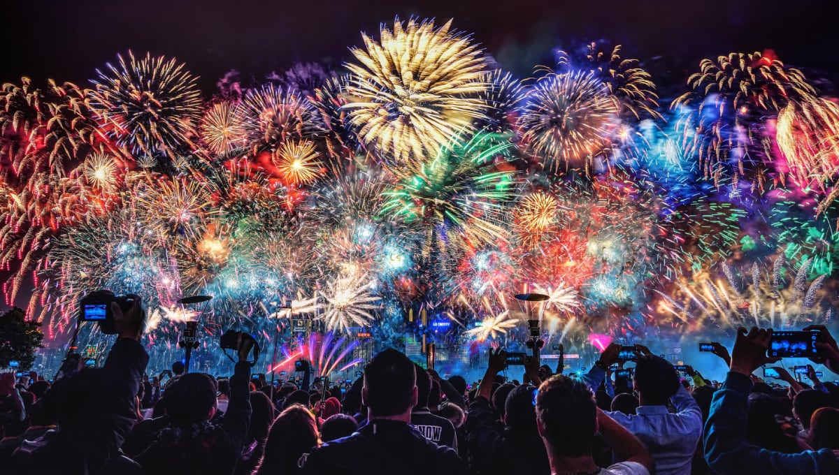 Los fuegos artificiales abundan en los festejos por Año Nuevo. (Foto: Internet)