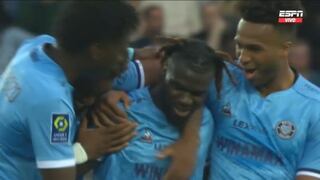 Celebró con una pirueta: doblete de Mama Baldé para el 2-1 de Troyes vs. PSG [VIDEO]