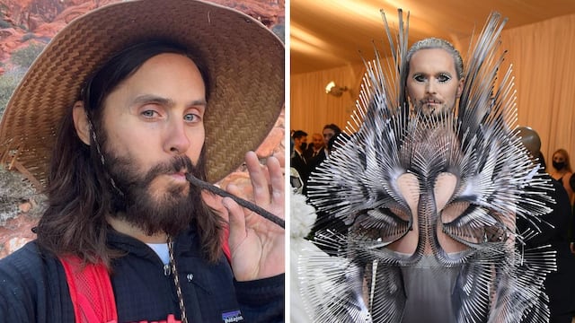 Jared Leto es confundido con maquillador Fredrik Robertsson en la MET Gala 2022