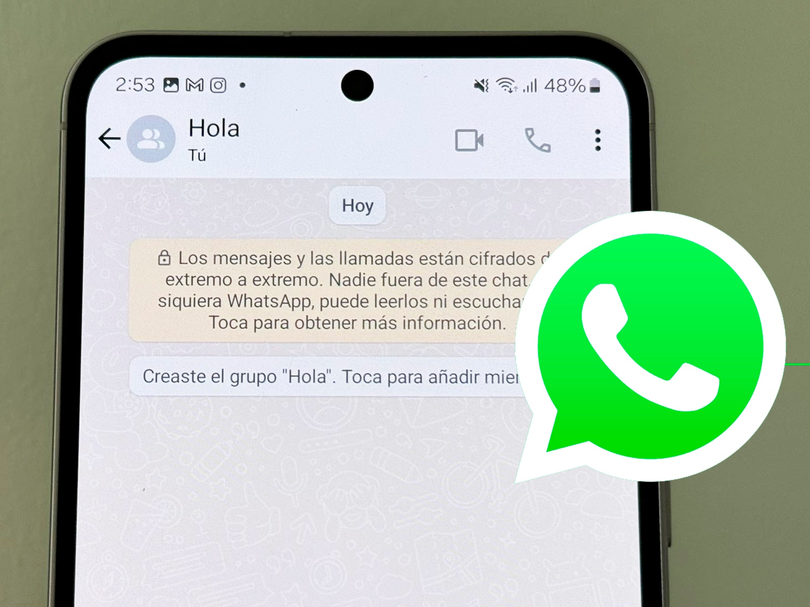 WHATSAPP | Si lo que quieres es crear un grupo de WhatsApp sin contactos, entonces usa estos pasos. (Foto: Depor - Rommel Yupanqui)