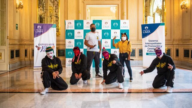 Jóvenes participan en el primer concurso de RAP de la Municipalidad de Lima