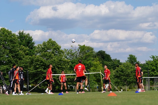 Perú entrenó por primera vez en Filadelfia, Estados Unidos: (Fotos: Labicolor)