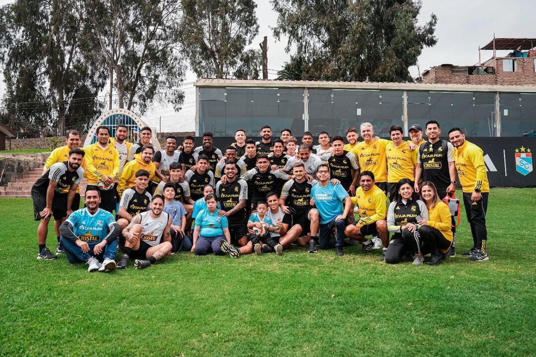 Sporting Cristal se sumó a la campaña de la Sociedad Peruana de Síndrome de Down. (Foto: Sporting Cristal)