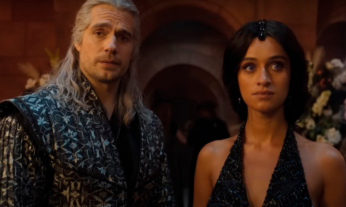 Henry Cavill como Geralt y Anya Chalotra como Yennefer en la tercera temporada de "The Witcher" (Foto: Netflix)