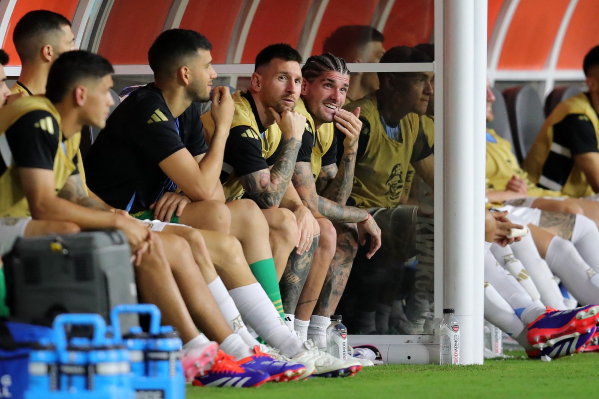 Lionel Messi fue el gran ausente en el partido Argentina - Perú, por la Copa América. (Foto: Chris ARJOON / AFP).