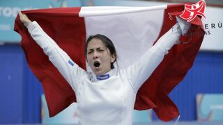 ¡Orgullo nacional! María Luisa Doig ganó medalla de oro en Esgrima de los Juegos Suramericanos 2022