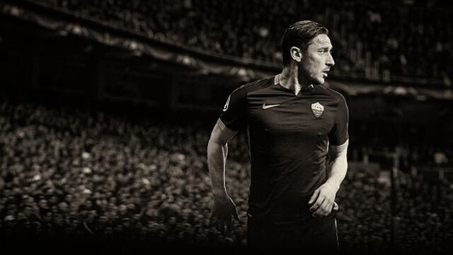 Francesco Totti cambiaría a AS Roma por equipo inglés de Champions League