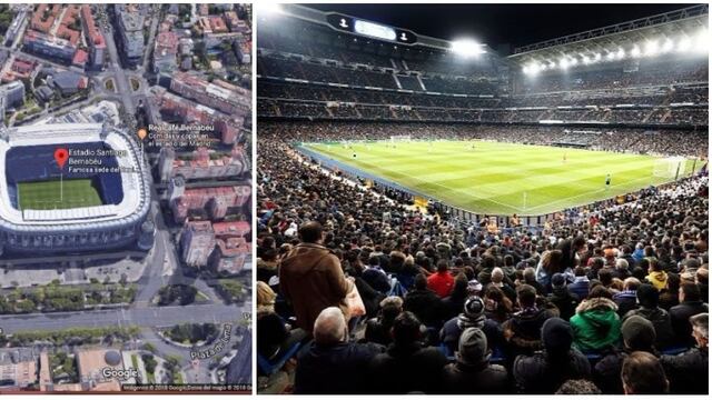 Así se ve el Santiago Bernabéu, estadio del Real Madrid vs. PSG en Champions League