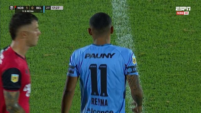 ¡Ante el Newell’s de Larriera! Bryan Reyna debutó con Belgrano en la Copa de la Liga