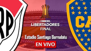 Final Copa Libertadores 2018 - EN VIVO: River - Boca en directo desde el Bernabéu en Madrid, España
