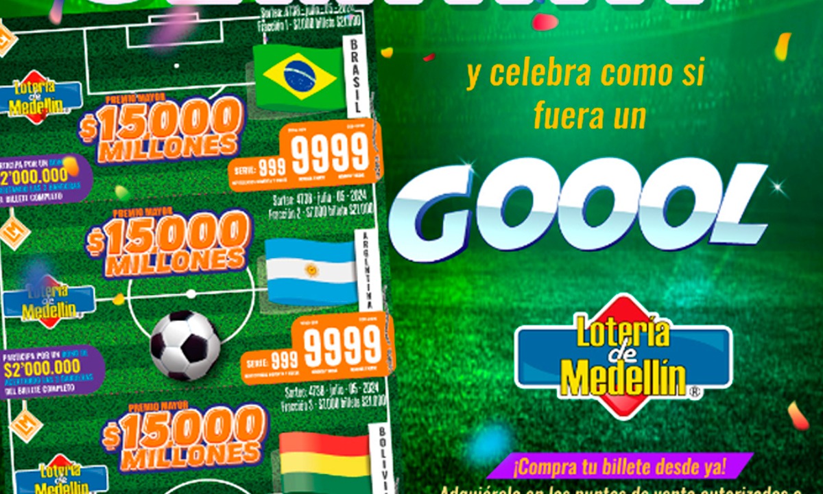 Conoce los números ganadores de la Lotería de Medellín. (Foto: Oficial)