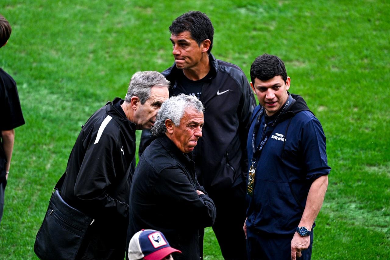 Partido de las Leyendas entre la referentes de la Bicolor y Leyendas CONMEBOL | Foto: GEC