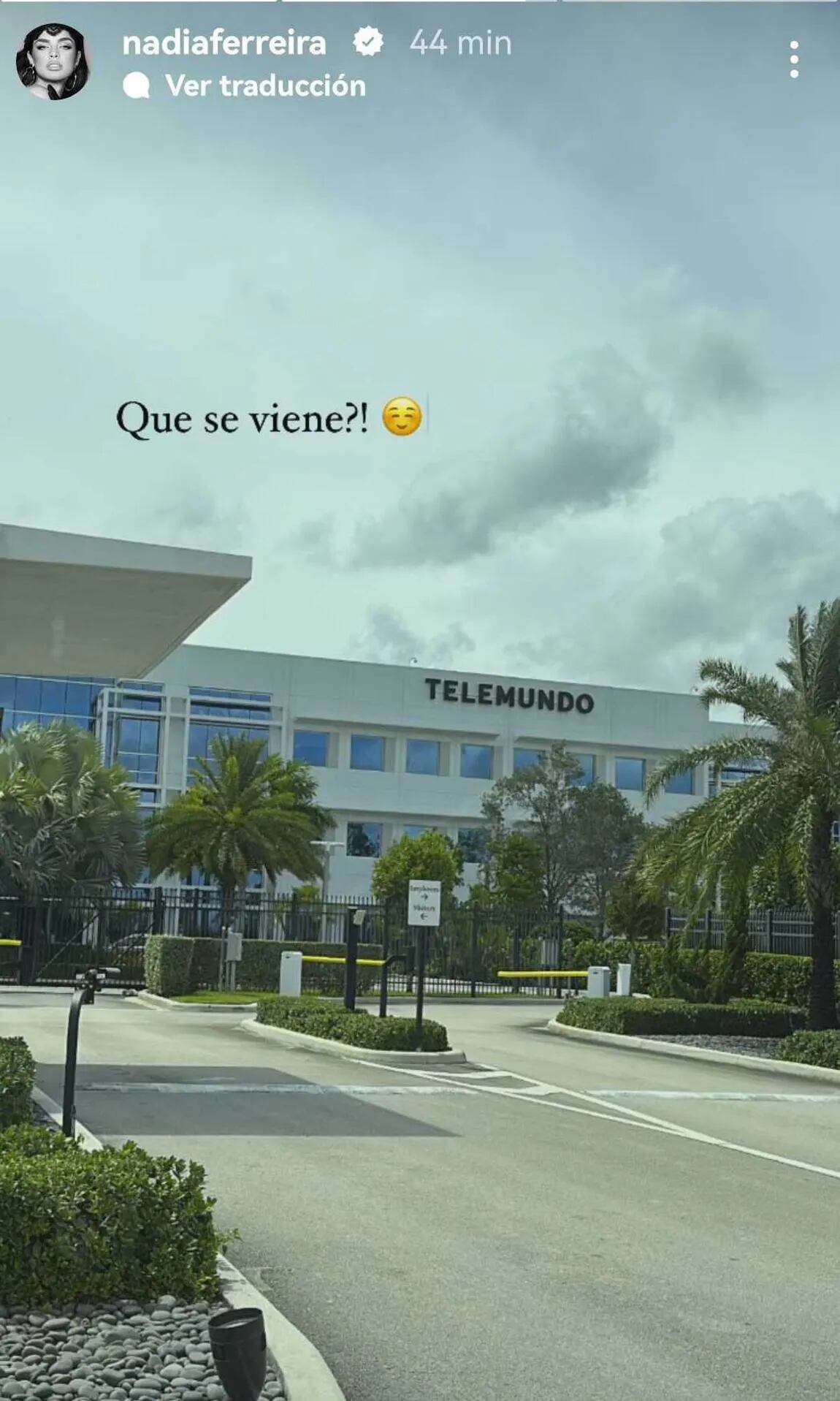 Nadia Ferreira compartió esta foto en sus redes sociales (Foto: Nadia Ferreira / Instagram)